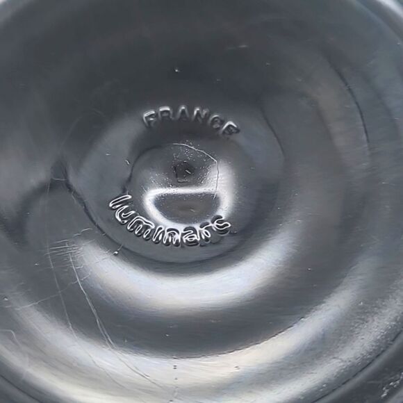 Vintage Luminarc France "Octime" Black Champagne Flutes, Set of 4 - Picture 4 of 4